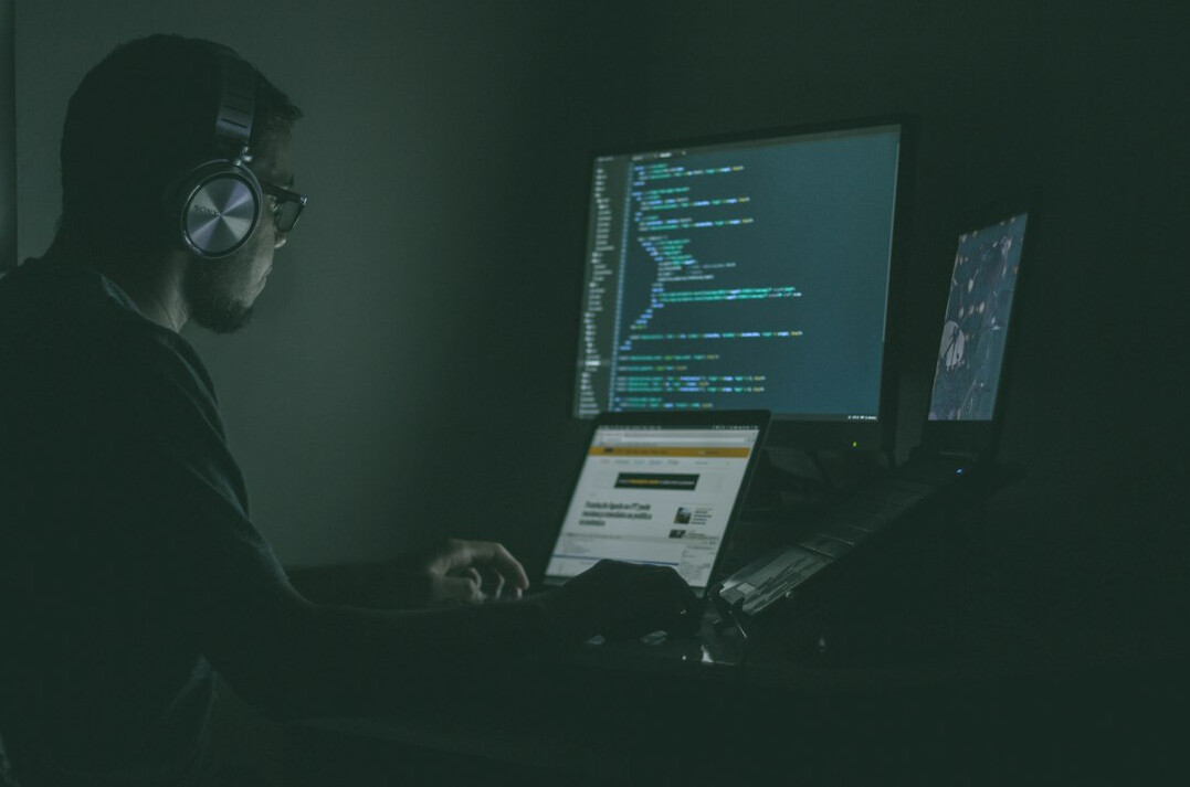 person learning programming