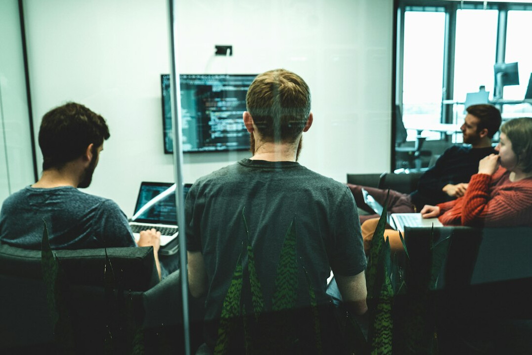 group of programmers learning